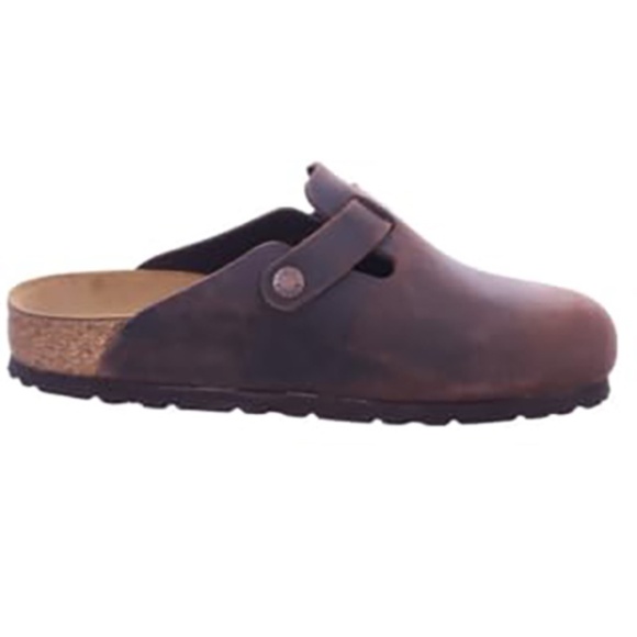 BIREKNSTOCK Boston Habana Oiled Leather Size 40 (US L9, M7) 0860131 Regular Fit - Picture 6 of 12